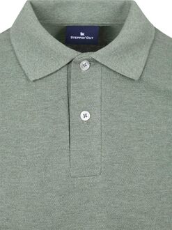 Longsleeve Polo Piqué Classic Groen - 3XL,L,M,XL,XXL