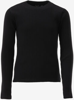 Longsleeve zwart - 140/10J;152/12J;164/14J