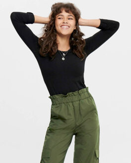 longsleeve zwart - XS