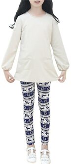 Lonsant Baby Kids Childrens Afdrukken Bloem Peuter Classic Leggings Meisjes Broek Meisjes Legging Baby Meisje Leggings Blauw