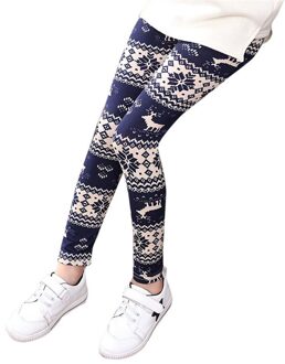 Lonsant Baby Kids Childrens Afdrukken Bloem Peuter Classic Leggings Meisjes Broek Meisjes Legging Baby Meisje Leggings marine