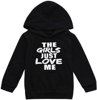 Lonsant Mode Baby Jongens Meisjes Sweatshirts Katoen Korte Kids Truien Letters Print Kinderkleding Lange Mouw Sweatshirts N30 12m