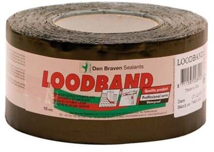 Loodband 100mm rol a 10 meter