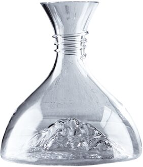 Loodvrij Kristal Glas Rode Wijn Decanter Handleiding Geblazen Creatieve Wijn Decanter Iceberg