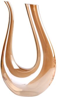 Loodvrij Kristal Glas Wijn Decanter Transparant Amber Druif Wijn Liquor Divider Europese Flagon