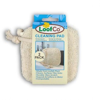 Loofco Schoonmaakspons - 2 Stuks