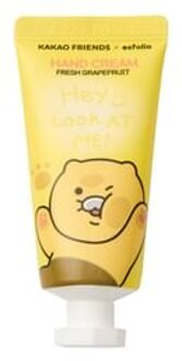 Look At Me Hand Cream KAKAO FRIENDS Edition - 3 Types Fresh Grapefruit