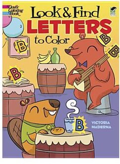 Look & Find Letters to Color