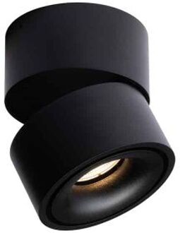 Look Opbouwspot - Zwart