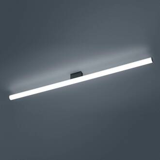 Loom LED spiegellamp zwart 120 cm gesatineerd wit, zwart