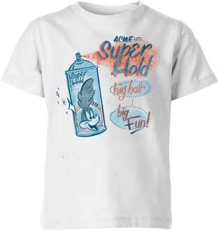 Looney Tunes ACME Super Hold Kids' T-Shirt - White - 122/128 (7-8 jaar) Wit - M
