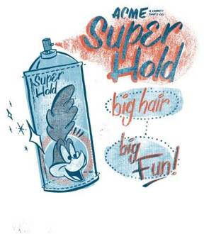 Looney Tunes ACME Super Hold Women's T-Shirt - White - M Wit