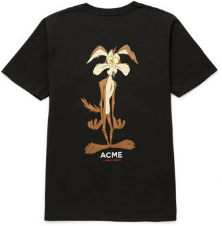 Looney Tunes ACME Wile E. Coyote Verslagen t-shirt - Zwart - XXL - Zwart