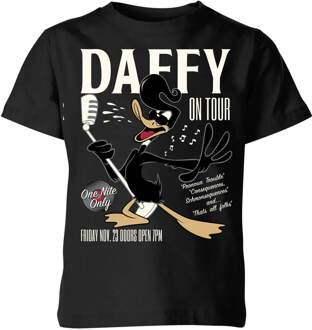 Looney Tunes Daffy Concert Kinder T-shirt - Zwart - 146/152 (11-12 jaar) - XL