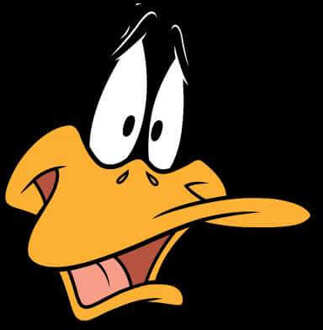 Looney Tunes Daffy Duck Face Dames Trui - Zwart - M - Zwart