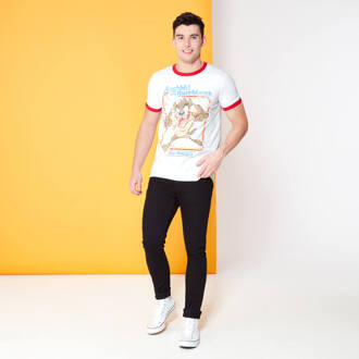 Looney Tunes Kaboom! Appetite For Destruction ringer t-shirt - Rood/Wit - L