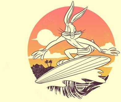 Looney Tunes Kaboom! Surf t-shirt - Witte vintage wash - L