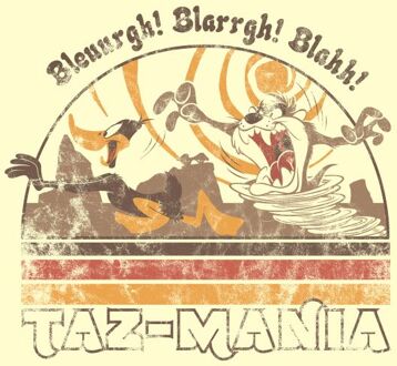 Looney Tunes Kaboom! Taz-Mania t-shirt - Witte vintage wash - M