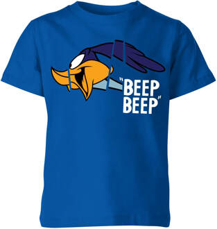 Looney Tunes Road Runner Beep Beep Kinder T-shirt - Blauw - 110/116 (5-6 jaar) - S