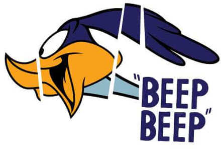 Looney Tunes Road Runner Beep Beep Trui - Wit - S
