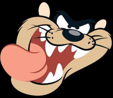 Looney Tunes Taz Face Trui - Zwart - L