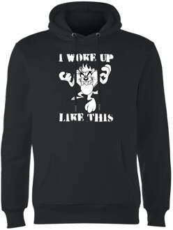 Looney Tunes Taz I Woke Up Like This Hoodie - Zwart - XL