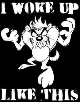 Looney Tunes Taz I Woke Up Like This T-shirt - Zwart - 4XL