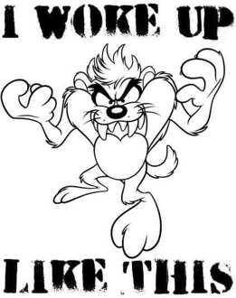 Looney Tunes Taz I Woke Up Like This Trui - Wit - XXL