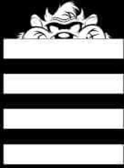 Looney Tunes Taz Stripes Pocket Print Trui - Zwart - S - Zwart