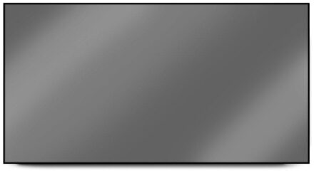 Looox Black Line Spiegel 160x60 cm Zwart