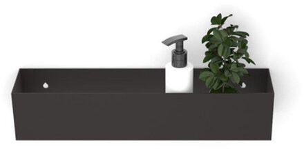 Looox Colour shelf box Special BoX rechthoek 30x10x10cm antraciet cshbox30a