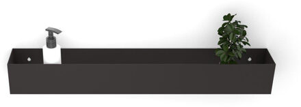 Looox Colour shelf box Special BoX rechthoek 60x10x10cm antraciet cshbox60a