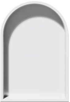 Looox Inbouwnis Looox BoX Arc 32x7x47 cm Mat Wit Looox