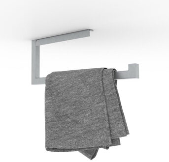 Looox Rail Handdoekhouder - 35cm - RVS geborsteld wroll35rvs