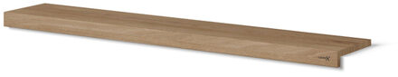 Looox Storage collection nisplank 100cm inkortbaar eiken o.grey wcover100 Eiken old