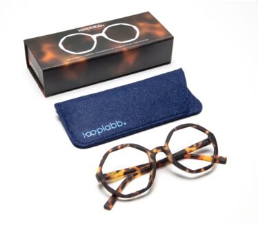 Looplabb leesbril sterkte +1,00 model lolita schildpad