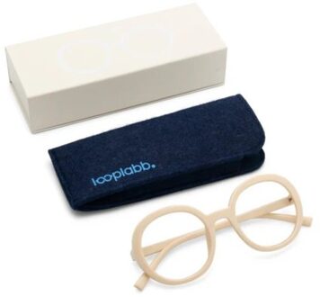 Looplabb leesbril sterkte +1,50 model jane warm wit