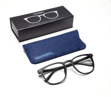 Looplabb leesbril sterkte +2,00 model the george zwart