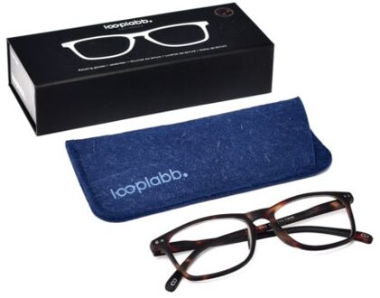 Looplabb leesbril sterkte +3,50 model legend schildpad