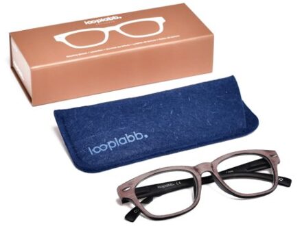 Looplabb leesbril sterkte +3,50 model mephisto beige