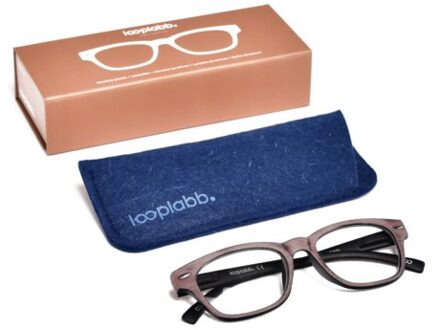 Looplabb leesbril sterkte +3,50 model mephisto beige