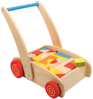 Loopwagen Bouwblokken