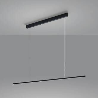 Loopy LED hanglamp met acryl diffuser mat zwart