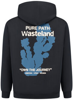 Loose fit hoodie ls sweaters Blauw