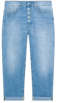 Loose-fit Jeans Dondup , Blue , Dames - W27,W26,W29,W28,W25,W24,W30