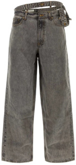 Loose-fit Jeans Y/Project , Gray , Heren - W32,W31,W33,W30
