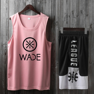 Loose Sleeveless Game Uniform Vest Basketball Uniform Suit Men and Women Team Uniforms Breathable Sports Jersey