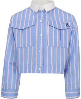 Looxs meisjes blouse Blauw - 134-140
