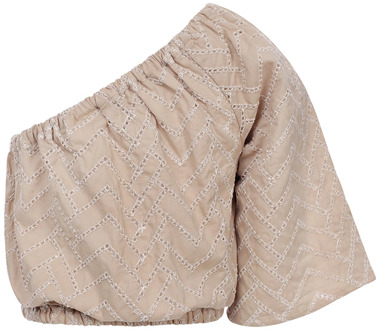 Looxs meisjes blouse Ecru - 164