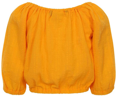 Looxs meisjes blouse Oranje - 128